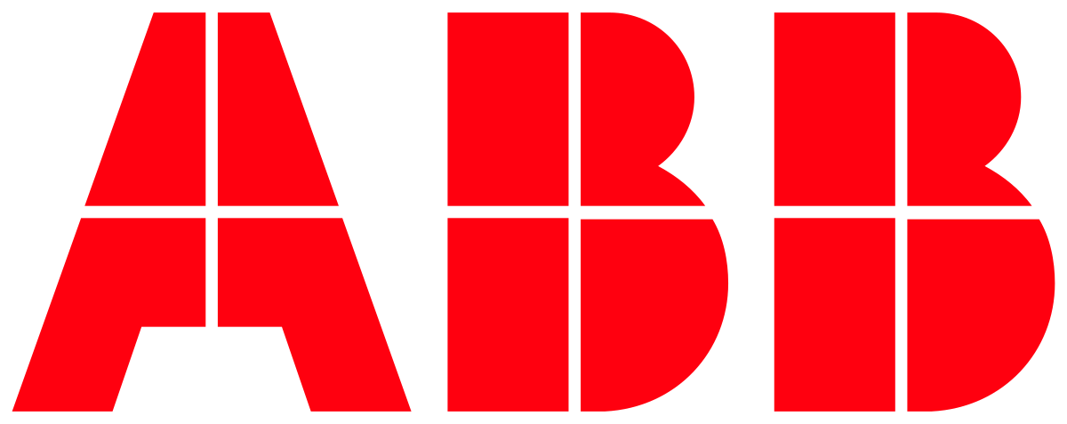 The logo of ABB