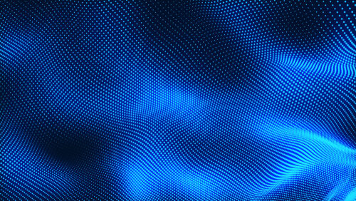 Dot,White,Blue,Wave,Light,Screen,Gradient,Texture,Background.,Abstract